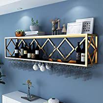 Bar Wall Shelves, Wine Glass Holder Wall, Wood Wine Holder, Wine Rack Bar, Wine Glass Shelf, Wall Mounted Bar, Hanging Wine Rack, Bar Unit, Rustic Wine Racks