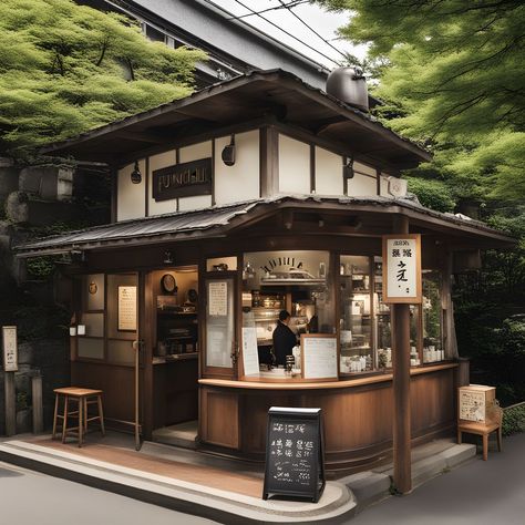 🍂🍂 #artist #traditional #sweet🏪 Japanese Cafe Aesthetic Exterior, Japanese Tea Shop Interior, Japanese Cafe Interior Design Coffee Shop, Chinese Restaurant Exterior Design, Sushi Restaurant Exterior, Japanese Cafe Exterior, Tokyo Cafe Interior, Cafe Reference Photo, Coffee Shop Aesthetic Exterior