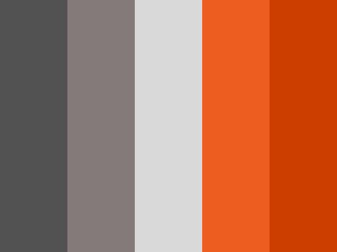 "Where There's Smoke" by TwitchyPassion burn, burnt, fire, flame, gray, grey, orange Orange And Gray Color Palette, Gray And Orange Color Palette, Orange Grey Aesthetic, Gray And Orange Bedroom, Color Names Chart, Black And Grey Bedroom, Orange Kitchen Decor, Retro Color Palette, Hex Color Palette