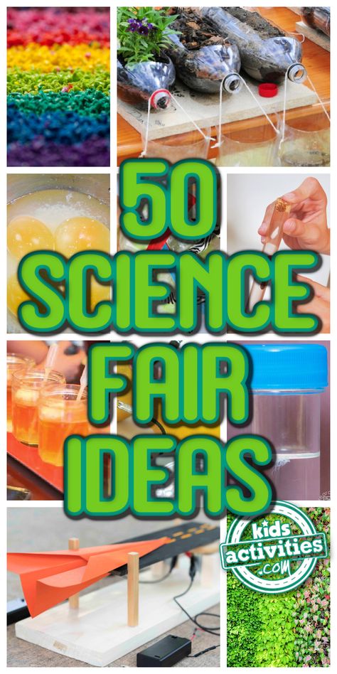 50 Easy Science Fair Projects & Ideas for All Grades • Kids Activities Blog 8th Grade Science Fair Projects, Science Fair Projects Ideas, Science Fair Topics, Winning Science Fair Projects, Middle School Science Fair Projects, Kids Science Fair Projects, 5th Grade Science Projects, Easy Science Fair Projects, Elementary Science Fair Projects