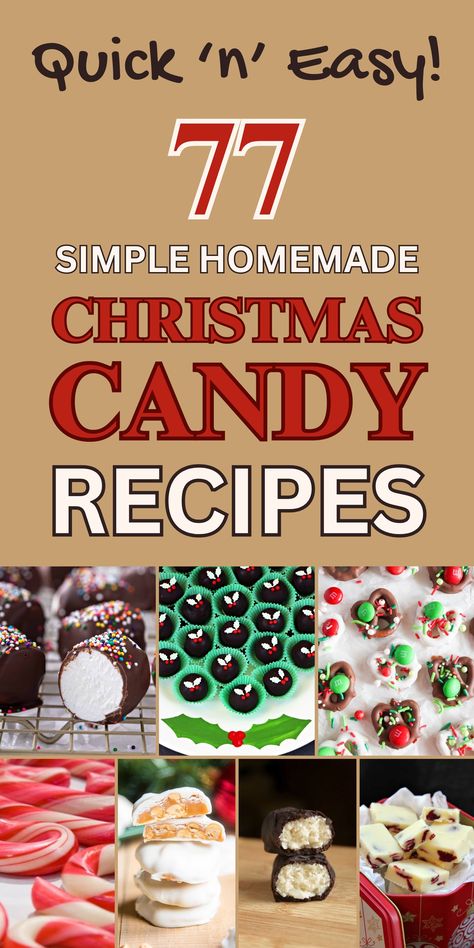 This is my ever-growing list of simply the best easy to make homemade Christmas candy recipes you can make at home for friends and family to enjoy over the festive holiday season, to give as gifts to friends, teachers, family, neighbours. There are quick and easy recipes for chocolates, fudge, caramels, peppermint, bark, truffles, if you are short on time and need to quickly make some Christmas candy these recipes are the best there are. Christmas candy, kids candy, simple Christmas candy recipe Pie, Kids Christmas Candy Ideas, Christmas Candy Gifts Diy, Best Candy Recipes, Home Made Candy Easy, Christmas Candies Recipes, Candy Recipes For Christmas, Christmas Candies And Treats, Simple Christmas Candy