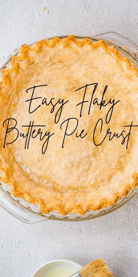 Best Homemade Piecrust, Pie Crust Recipe Stand Mixer, Pie Crust Recipe In Food Processor, Pie Crust Recipe Easy Food Processor, Best Homemade Pie Crust Recipe, Easiest Pie Crust Ever, Best Pie Crust Recipe Butter, Pie Crust For One, Butter Pie Crust Recipe Easy