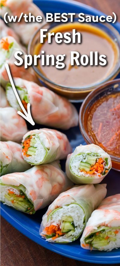 Traditional Spring Rolls, Thai Peanut Sauce For Spring Rolls, Shrimp Vietnamese Spring Rolls, Spring Rolls Recipe With Peanut Sauce, Spring Roll Recipe Vietnamese, Fish Spring Rolls Recipe, Summer Rolls Sauce Recipe, Thai Fresh Rolls, Dip For Spring Rolls