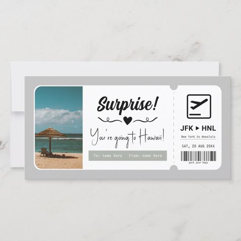 Are you searching for the perfect gift for your loved ones who are travel enthusiasts? Look no further! Our Travel Ticket Travel Voucher Gift Certificate Template is the ideal solution for surprising them with a unique and memorable present.  The template is designed to be user-friendly, allowing you to add the recipient's name, the chosen destination, and any other details you wish to include. You can even customize the design and colors to make it truly special and reflective of the recipient' Travel Gift Certificate Template, Travel Voucher Template, Travel Ticket Design, Voucher Template Free, Ticket Design Template, Travel Presents, Travel Ticket, Surprise Vacation, Voucher Design