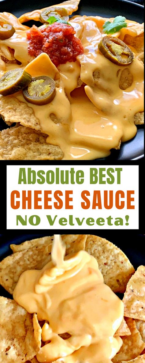 Homemade Cheese Sauce, Homemade Sauce Recipes, Nacho Cheese Sauce, Cheese Sauce Recipe, Dip Recipes Easy, Nacho Cheese, Cheese Fries, Homemade Cheese, Baked Potatoes