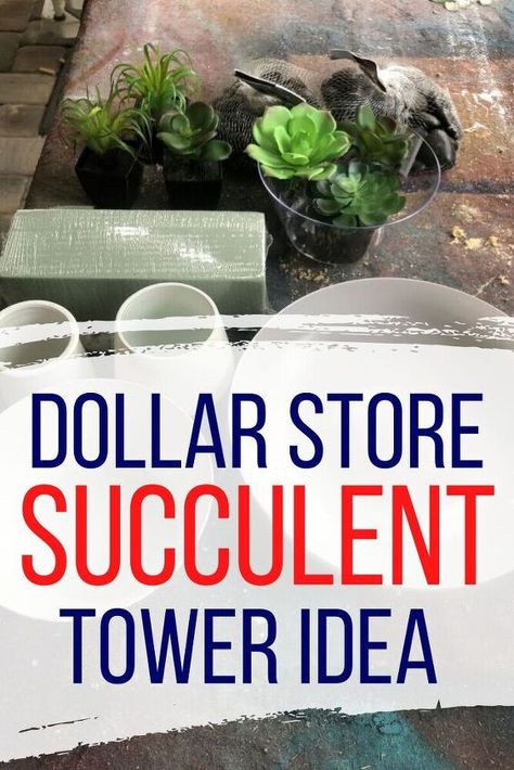 Upcycling, Diy Plant Cart With Wheels, Nautical Garden Ideas, Succulent Tower, Aesthetic Crazy, Succulent Arrangements Diy, Indoor Succulent Planter, Succulent Design, Succulent Ideas