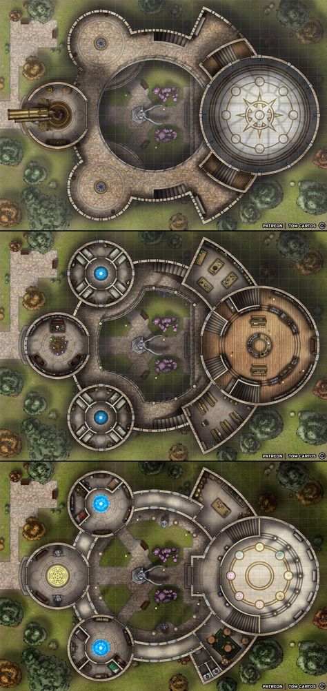 Candlekeep Map, Dnd University Map, Wizard School Battlemap, Dnd Magic School Map, Wizard Tower Map Dnd, Dnd Observatory Map, Dnd Arena Battlemap, Palace Map Dnd, Wizard School Dnd