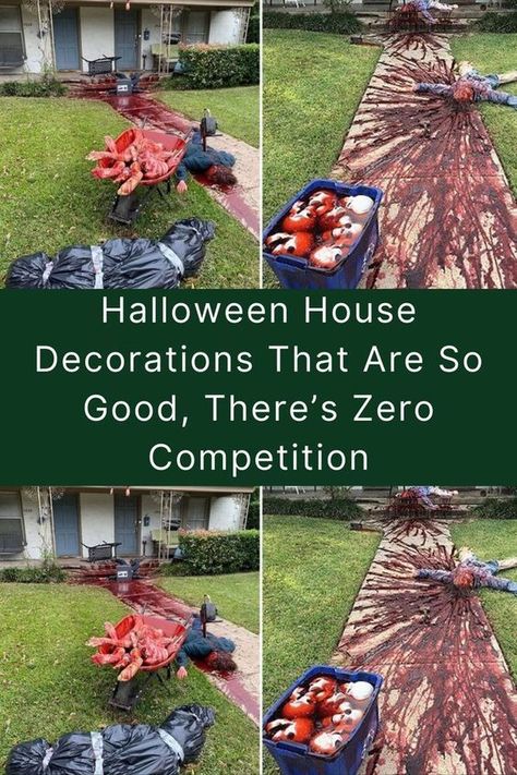 Circus Halloween Decorations, Scary Halloween Door Decorations, Halloween Scary Decorations, Halloween House Decorations, Halloween Decorations Scary, Library Halloween, Zombie Halloween Decorations, Haunted Library, Circus Halloween