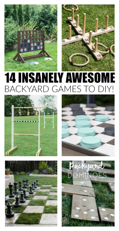 Fun Backyard Games, Diy Yard Games, Fun Backyard, Outside Games, Festa Party, Yard Games, Backyard Games, Lawn Games, Diy Yard