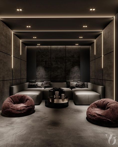 Small Cinema Room, Cinema Room Small, Cinema Room Design, Home Theatre Design, Small Home Theater, Sala Cinema, Home Theater Room Design, Karaoke Room, Casa Retro