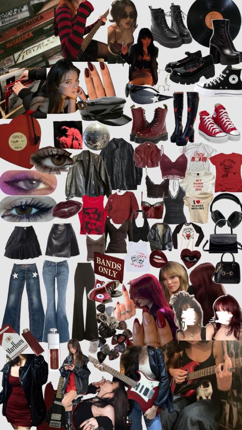 #rock #star #rockstar #rockstars #rockstarsgf #rockstarsgfaesthetic #aesthetic#gf #rockstargirlfriend #girlfriend Rock Star Outfit Women, Rockstar Aesthetic Outfits, Girlfriend Clothes, Rock Star Outfit, Venus Fashion, Rockstar Aesthetic, Downtown Outfits, Fashion Top Outfits, Outfit Inspo Fall