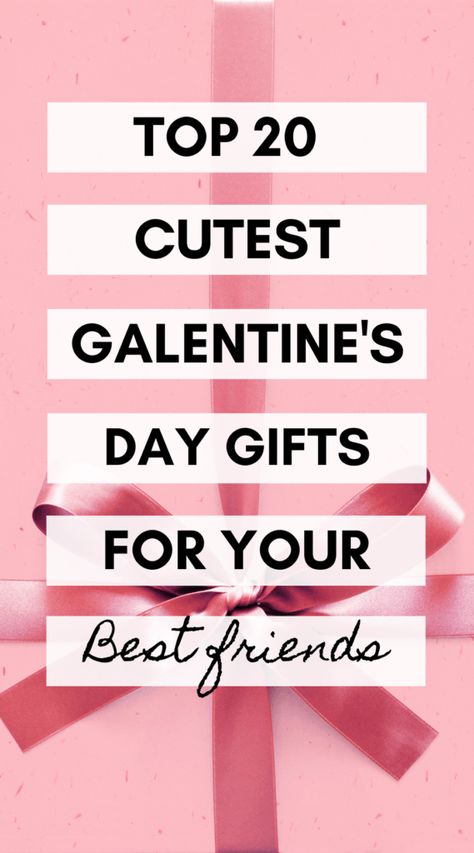 Discover the cutest Galentine's Day gift ideas for your friend to get them on this special occasion. Celebrate your bestie and friendship with a small gifts - perfect for Galentine's Day or if your are looking for Valentine's Day gift ideas for friends! Galantine Gift Ideas, Cute Valentines Gift For Friends, Cute Little Valentines Gifts Friends, Valentines For Gal Pals, Gifts For Best Friends Valentines Day, Cute Valentines Gift Ideas For Friends, Valentines Gift Ideas For Best Friend, Valentines Gift For A Friend, Cute Cheap Valentines Ideas For Friends