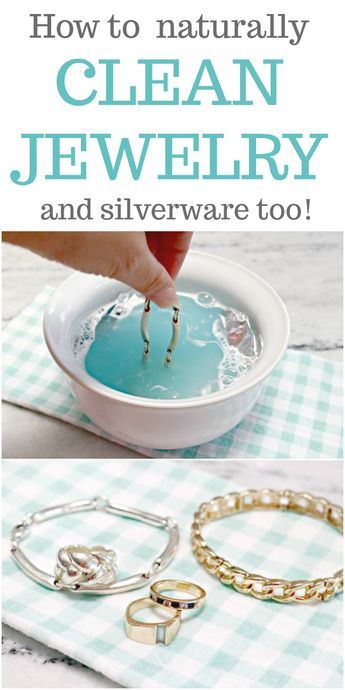 Household Cleaning Tips, Nyttige Tips, Clean Hacks, Clean Jewelry, How To Clean Silver, Cleaning Painted Walls, Astuces Diy, Tarnish Remover, Deep Cleaning Tips