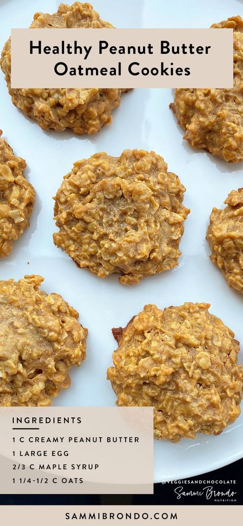 Healthy Peanut Butter Oatmeal, Peanut Butter And Oatmeal, Healthy Peanut Butter Oatmeal Cookies, Oatmeal Cookie Recipe, Butter Oatmeal Cookies, Peanut Butter Eggs, Peanut Butter Oatmeal Cookies, Oatmeal Cookie, Peanut Butter Oatmeal