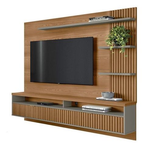 tv wall design ideas Bedroom Tv Unit Design, Painel Home, Wall Trends, Tv Unit Furniture Design, Tv Unit Decor, Tv Unit Furniture, Best Home Interior Design, Wall Tv Unit Design, Corner Sofa Design