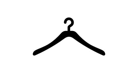 Clothes Hanger Logo, Clothes Icon Logo, Hanger Logo Design Clothing, Clothing Logo Inspiration, Clothes Logo Design, Clothing Icon, Clothes Icon, Clothing Logos, Logo Clothes