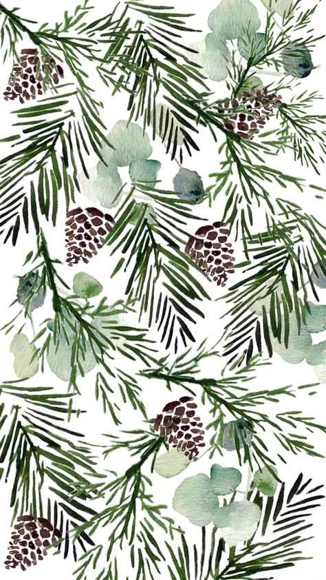 Winter Wallpapers, Tech Tuesday, Wallpaper Winter, Wallpapers For Your Phone, Iphone Arkaplanları, Wallpaper Retro, Illustration Noel, Chic Wallpaper, Christmas Phone Wallpaper