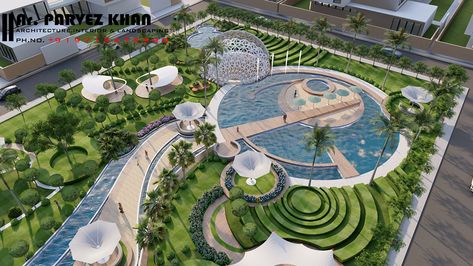 Community Park Design, Site Plan Design, Architecture Landscape Design, Hotel Landscape, Landscape Architecture Plan, Plaza Design, Urban Design Concept, Urban Landscape Design, Desain Lanskap