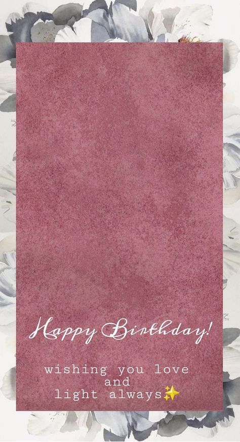 Birthday Wishes Picture Frame, Wallpaper Backgrounds For Birthday, Happy Birthday Di Wishes, Birthday Insta Story Background, Birthday Card For Insta Story, Birthday Wish Frame Aesthetic, Birthday Frame For Instagram Stories, Happy Birthday Templets For Instagram, Birthday Templets For Instagram Story