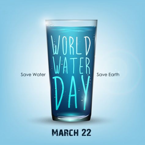 World water day poster | Premium Vector #Freepik #vector #background #abstract-background #poster #abstract Water Day Poster Design, World Water Day Poster, Water Day Poster, International Water Day, Save Water Save Life, Festive Poster, Ionised Water, God Venkateswara Images Hd Wallpaper, Importance Of Water