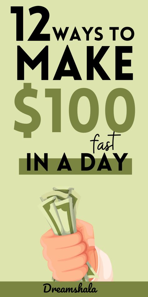 Looking for ways to make extra money fast? No matter what your skills are, you can find something that will work for you! You can earn up to $100 a day, that's up to $3,000 a month! It's up to you how much you want to work! Make Extra Money | Make Money Online | Make Money From Home | Make Money at Home | Side Hustle | Money Making Ideas Earn 100 Dollars A Day, Business That Make Money Fast, Things To Do For Extra Money, How To Make Extra Money Fast, Make Your Money Work For You, Easy Ways To Make Money From Home Extra Cash, How Make Money From Home, Making Money From Your Phone, Side Hustle To Make Money