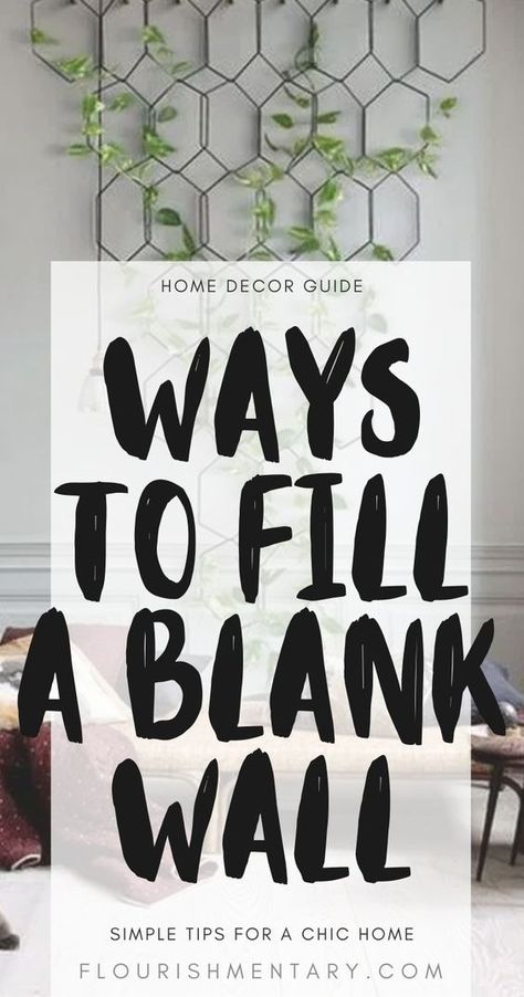 How To Fill A Blank Wall #Fill #Blank #Wall Fill A Blank Wall, Big Blank Wall, Big Wall Decor, Diy Apartment, Wall Diy, Large Wall Space, Inspire Me Home Decor, Large Wall Decor, Apartment Furniture