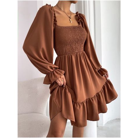 Butterfly Sleeve Dress, Long Sleeve Ruffle Dress, Backless Midi Dress, Cozy Dress, Flare Long Sleeve, Shirred Dress, Boho Summer Dresses, Minimalist Dresses, Women Long Sleeve Dress