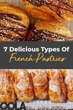 7 Types Of French Pastries Pain Au Chocolat, Types Of French Bread, Different Types Of Pastries, How To Make French Pastries, Pastries For Beginners, French Breakfast Pastries, Difficult Baking Recipes, French Cooking For Beginners, Beginner Pastry Recipes