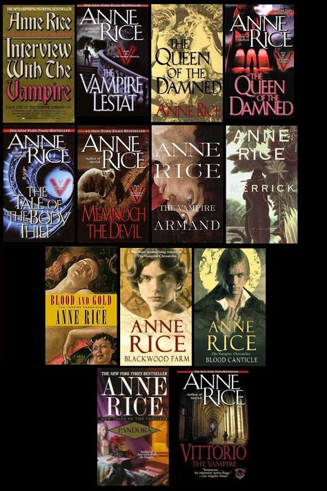 The Vampire Chronicles by Anne Rice the only vampire series worth reading imo Anne Rice Books, Vampire Book, Lestat And Louis, Maya Banks, Vampire Chronicles, Vampire Series, Paranormal Books, Christine Feehan, The Vampire Chronicles