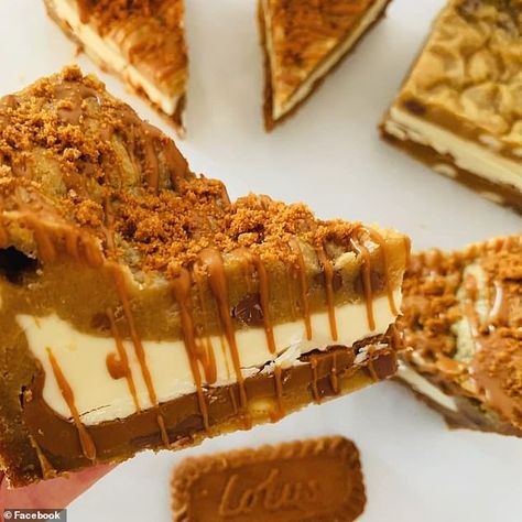 Biscoff Pie, Chocolate Cookie Pie, Cookie Dough Pie, Biscoff Recipes, White Chocolate Cookies, Cookie Pie, Sweet Pie, Chocolate Baking, Chocolate Cookies