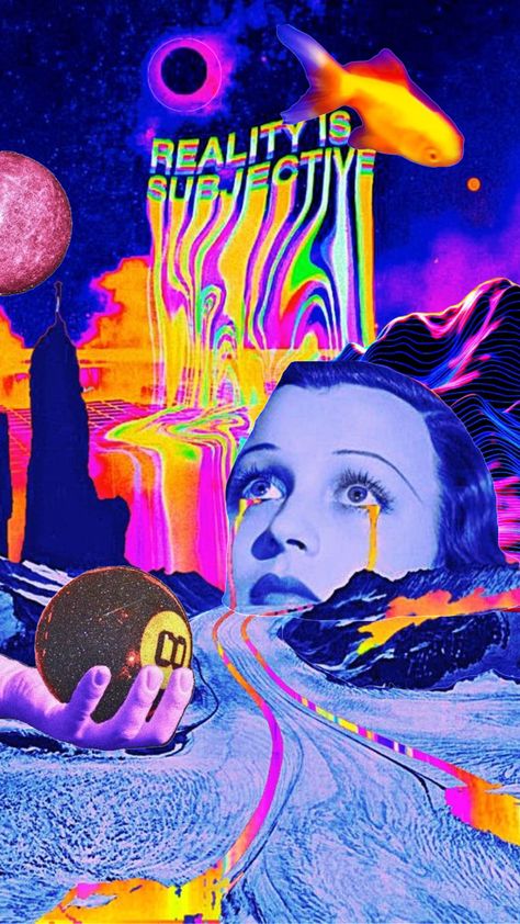 #aesthetic #moodboard #collage #september #shuffles #shuffle #art #fyp #trippy #retro #space #moon #planets #girl #woman #magic #magical #illusion Trippy Music Painting, Trippy Surreal Art, Psycodelic Aesthetic, Psychadelic Posters, Psychadelic Room Aesthetic, Acidwave Aesthetic, Trippy Retro, Trippy Aesthetic, Awakening Art