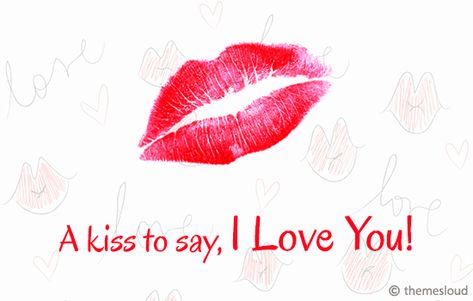 Sweet kiss for your soulmate to say 3 magical words, ’I love you’. #kissable #love #romance #kissday #valentines #valentinesday Love Msg For Him, Good Morning Handsome Quotes, Good Night I Love You, Love Images With Name, Hugs And Kisses Quotes, Women Images, Kissing Quotes, Shy Girl, Kiss Love