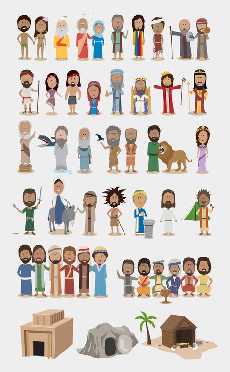 Bible Character Illustration, Bible Clipart, Bible Timeline, Time Line, Family Worship, Bible Characters, Childrens Bible, Ayat Alkitab, Bible Time