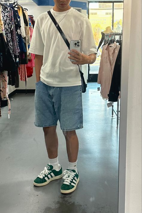 Sneakers Outfit Men, Mode Swag, Guys Fits, Boyfriend Outfit, Mens Shorts Outfits, Guy Fits, Mens Summer Outfits, Boys Fits, Street Fashion Men Streetwear