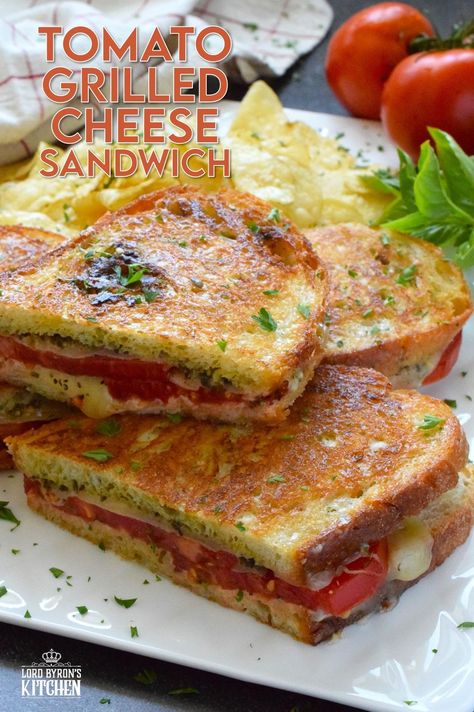 Stuffed Grilled Cheese Sandwich, Paninis, Essen, Tomato And Grilled Cheese Sandwich, Toum Grilled Cheese, Avacodo Mozzarella Tomato Grilled Cheese, Grilled Tomato And Cheese Sandwich, Tomato Soup And Sandwich Combos, Tomatoe Sandwich Healthy