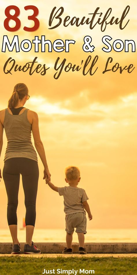 Loving Your Children Quotes, Mother Of Boys Quotes, Proud Parent Quotes, My Boys Quotes, New Mother Quotes, Mother And Son Quotes, Love For Son, Poem For My Son, Mothers Love For Her Son