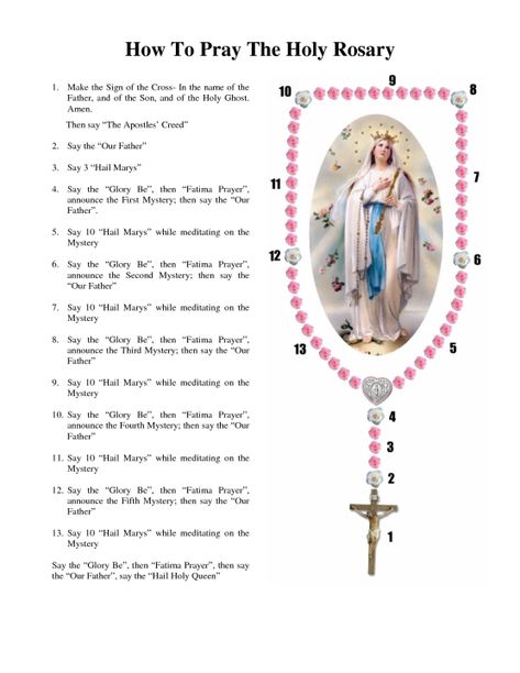 Crown Of Glory, Fatima Prayer, October Month, Our Lady Of The Rosary, Lady Of The Rosary, Our Father Who Art In Heaven, Apostles Creed, Catholic Bible, The Blessed Virgin Mary