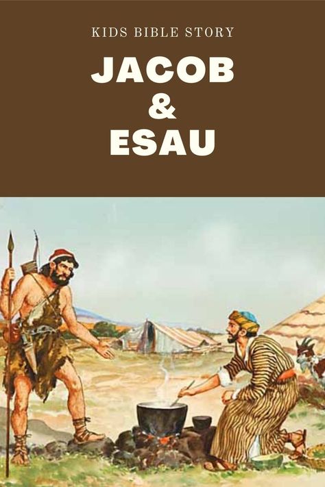 The Story of Jacob And Esau | Bible Stories for Kids | GENESIS | Old Testament | Jacob Bible, Jacob And Esau, Youth Bible Study, Genealogy Of Jesus, Bible Quiz, Bible Stories For Kids, Bible Story, English Vocabulary Words Learning, Jesus Art