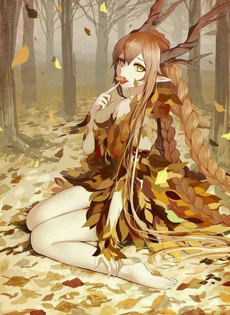 Deer Girl, Anime Elf, Desen Anime, Forest Girl, Gambar Figur, Fantasy Races, Anime People, Arte Fantasy, 만화 캐릭터