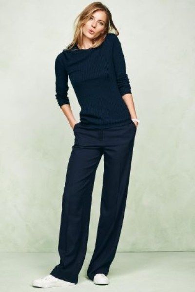 Next, Boden and Jaeger Size 8 Fashion For Women, Fashion For Forty Year Old Women, Trousers Sweater Outfit, Straight Leg Black Pants Outfit, City Work Outfits, Business Casual 2023 Women, Black And Tan Outfit, Minimalista Sikk, Stil Rock