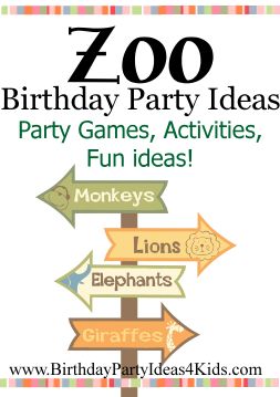 ZOO theme Birthday Party Ideas Fun party games, activities and more for a Zoo themed birthday party!  For kids, tweens and teens ages 1, 2, 3, 4, 5, 6, 7, 8, 9, 10, 11, 12, 13, 14, 15, 16, 17 and 18 years old. https://birthdaypartyideas4kids.com/zoo-birthday-theme.htm  #zoo #birthday #party #games Birthday Party Zoo Theme, Party Animal Birthday Theme Games, Zoo Themed Games, Zoo Birthday Party Activities, Animal Theme Games, Jungle Theme Birthday Party Games, Zoo Birthday Party Games, Safari Birthday Party Games For Kids, Animal Themed Birthday Party Games