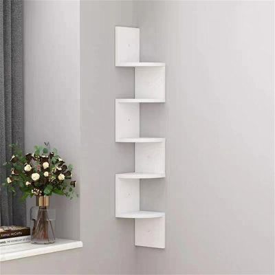 Easy to assemble - Our floating white shelves are easy to install, including all necessary hardware. | Latitude Run® 5Th Floor Corner Floating Shelf Brown/White 7.75 in, Wood | Home Decor | C100510699 | Wayfair Canada Floating Shelves For Bedroom Ideas, Shelves In Bedroom Corner, Bedroom Floating Shelf Ideas, Floating Shelf Bedroom Ideas, Vanity Shelf Ideas Bedroom, Floating Shoe Shelf, Corner Floating Bookshelves, White Shelf Decor Bedroom, White Floating Shelves Bedroom