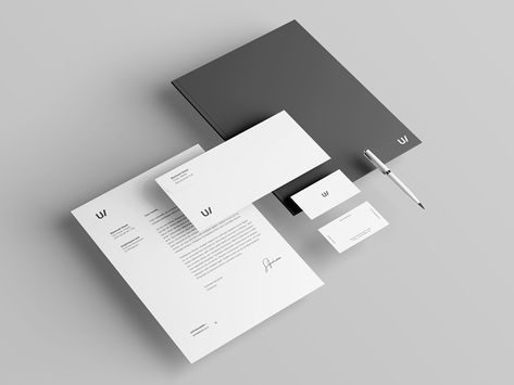 Stationary Mockup Free, Corporate Identity Mockup, Branding Identity Mockup, Letterhead Business, Corporate Stationery, Stationary Branding, Psd Template Downloads, Business Stationary, Stationary Mockup