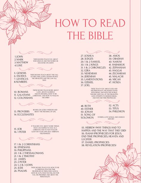 Breakdown of the books of the Bible to have a better understanding 🤍 English Classroom Posters, Exodus 34, Cute Bible Verses, Learn The Bible, Funny Airport Signs, Bible In A Year, Bible Study Help, Bible Study Plans, Inspire Bible Journaling