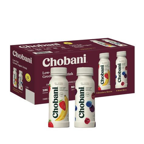 Stop in your local Sam's Club and get the Chobani Low-Fat Greek Yogurt Drink Variety Pack 12-Pack for only $8.98 after Ibotta rebate! https://becomeacouponqueen.com/chobani-low-fat-greek-yogurt-drink-variety-pack-12-pack/ Hamburg, Essen, Chobani Yogurt Drink, Chobani Drink, Drinking Yogurt, Chobani Yogurt, Yogurt Drink, Grocery Store Items, American Snacks