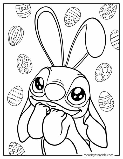 24 Disney Easter Coloring Pages (Free PDF Printables) Easter Crafts Coloring Pages, Easter Colour In Free Printable, Easter Coloring Pages Disney, Easter Work Sheets Free Printables, Easter Colouring Pages For Kids, Bluey Easter Coloring Pages, Easter Coloring Pages For Preschoolers, Disney Easter Drawings, Easter Free Printables For Kids