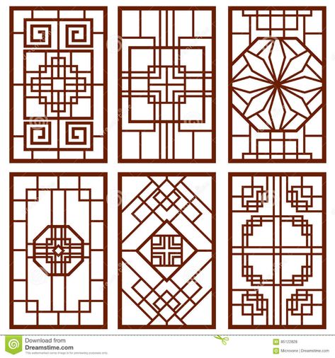 Chinese Window, Chinese Wall, Chinese Interior, Chinese Pattern, Motif Art Deco, Chinese Decor, Korean Design, Chinese Patterns, Wood Carving Designs