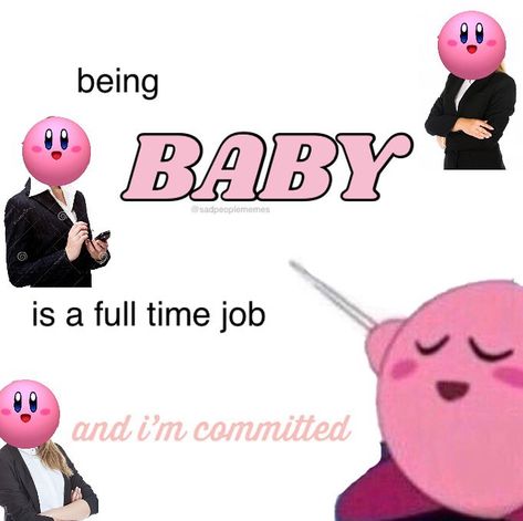 Humour, Baby Pictures, Linkedin Profile Picture, Cute Love Memes, Cute Memes, Wholesome Memes, Love Memes, What’s Going On, Kirby