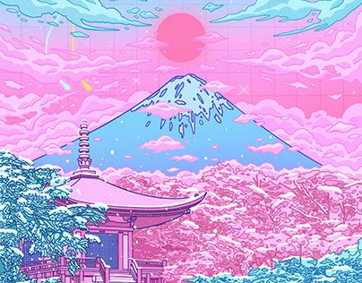 Check out new work on my @Behance profile: "Dream Fuji" http://be.net/gallery/145898077/Dream-Fuji Bonito, Pastel Japanese Aesthetic, Sea Polaroid, Japanese Aesthetic Wallpaper, Mount Fuji Japan, Walpaper Black, Vaporwave Art, Pastel Red, Easter Wallpaper