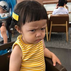 Funny Baby Pictures, Angry Baby Face, Filipino Baby, Angry Baby, Baby Gril, Chinese Babies, Korean Babies, Baby Faces